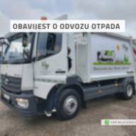 Obavijest o odvozu otpada